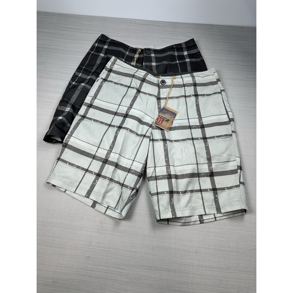 Lot Of Two Men's Size 34 Board Shorts‎ Red Camel Swim Trunks